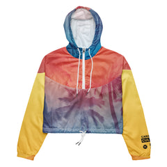 Summer Wave Cropped Windbreaker