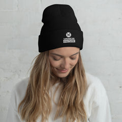 Caribbean Culture - Rebellion Cuffed Beanie (White)