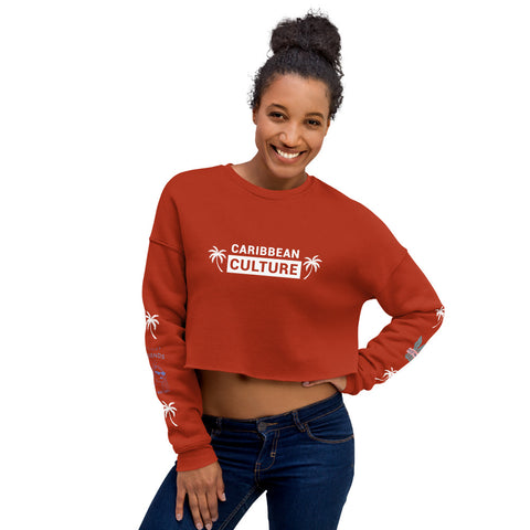 Caribbean Culture Crop Sweatshirt